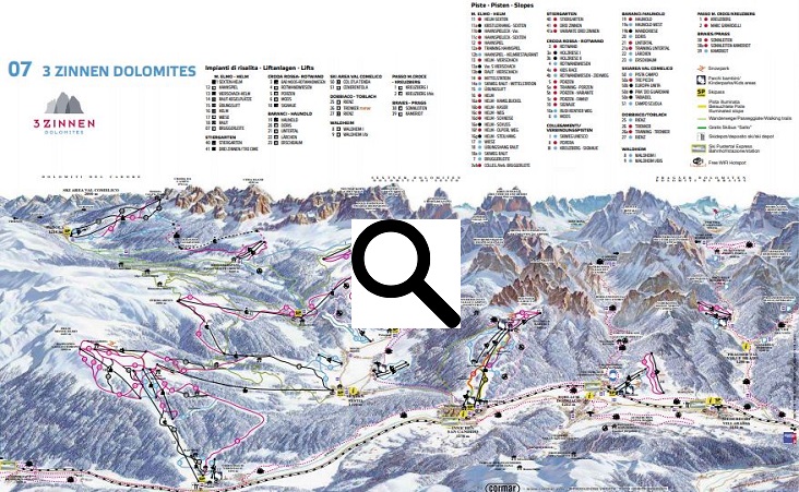 Skigebied Alta Pusteria - 3 Zinnen Dolomiten
