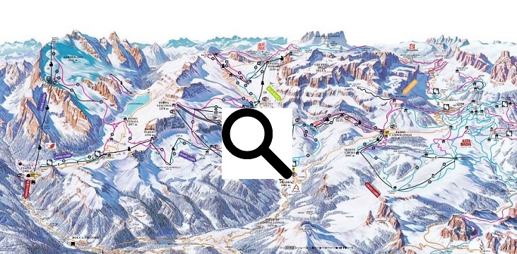 Skigebied Arabba Marmolada