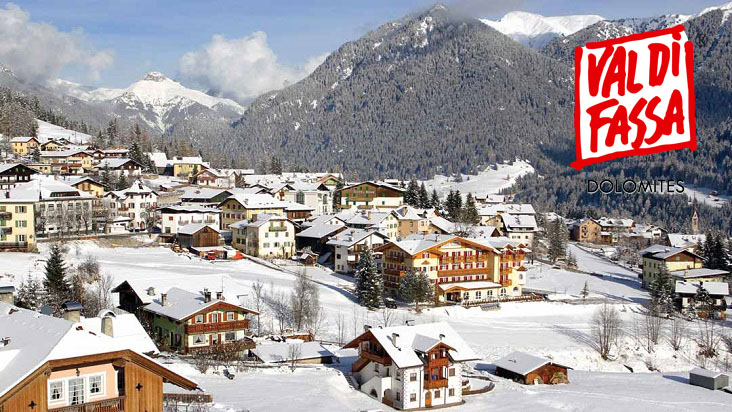Skigebied Val di Fassa