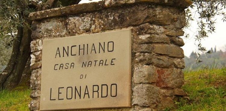 Anciano-geboorteplaats Leonardo Da Vinci