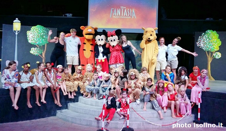 Musical en spektakel Camping Isolino 