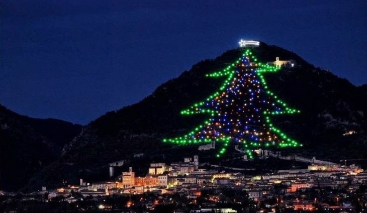 kerstboom Gubbio